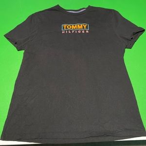 Tommy Hilfiger t-shirt, size small, black, embroidered logo